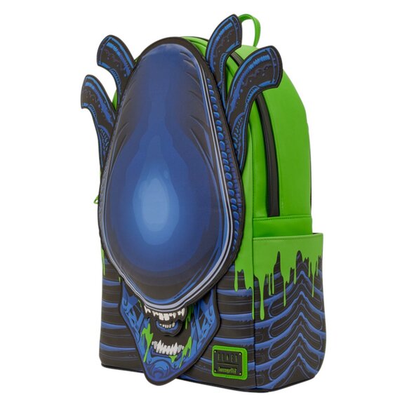 Loungefly Alien Xenomorph Cosplay Glow Full-Size Backpack main image 4